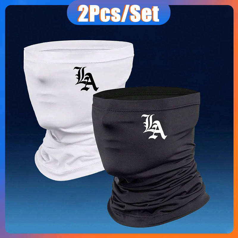 Cloth Face Mask Washable - Balaclava-hoed LA Gothic Neck Gaiter Zomer
