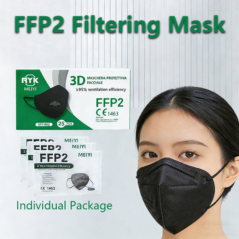 Anti Pollution Mask - 25/50PCS FFP2 CE Maskers Veiligheid Stofmasker
