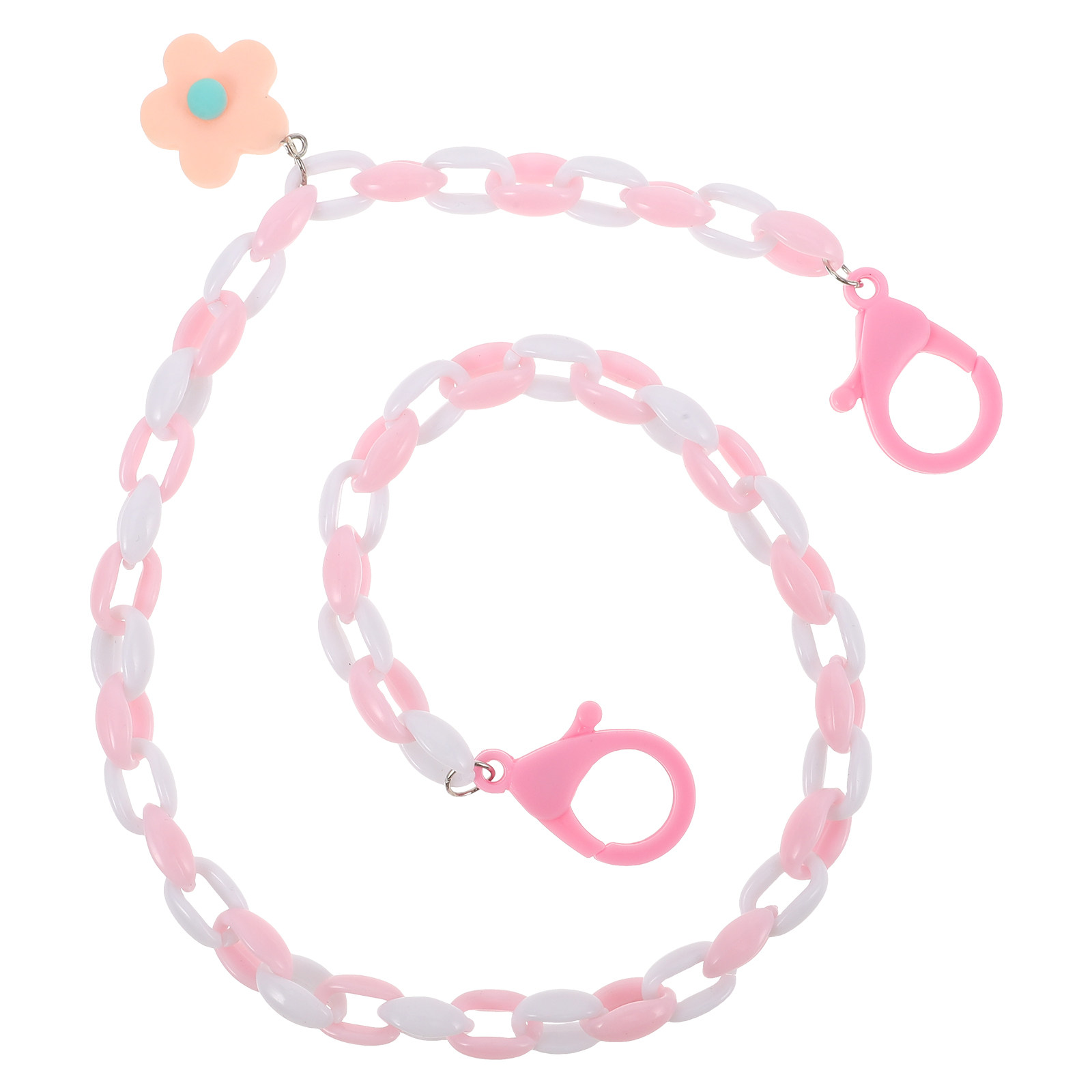 Mask Chain Holder - Kleurrijke bloemenmaskerketting voor kinderen, anti-verlies brilbandje,