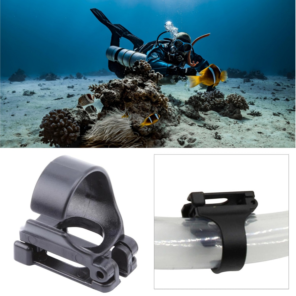 Silicone Mask Bracket - Plastic Clip Snorkelmasker Keeper Houder Retainer