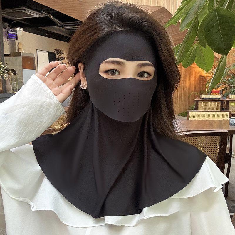 Sports Mask Breathable - Zomer Ice Silk Face Gini Volledig