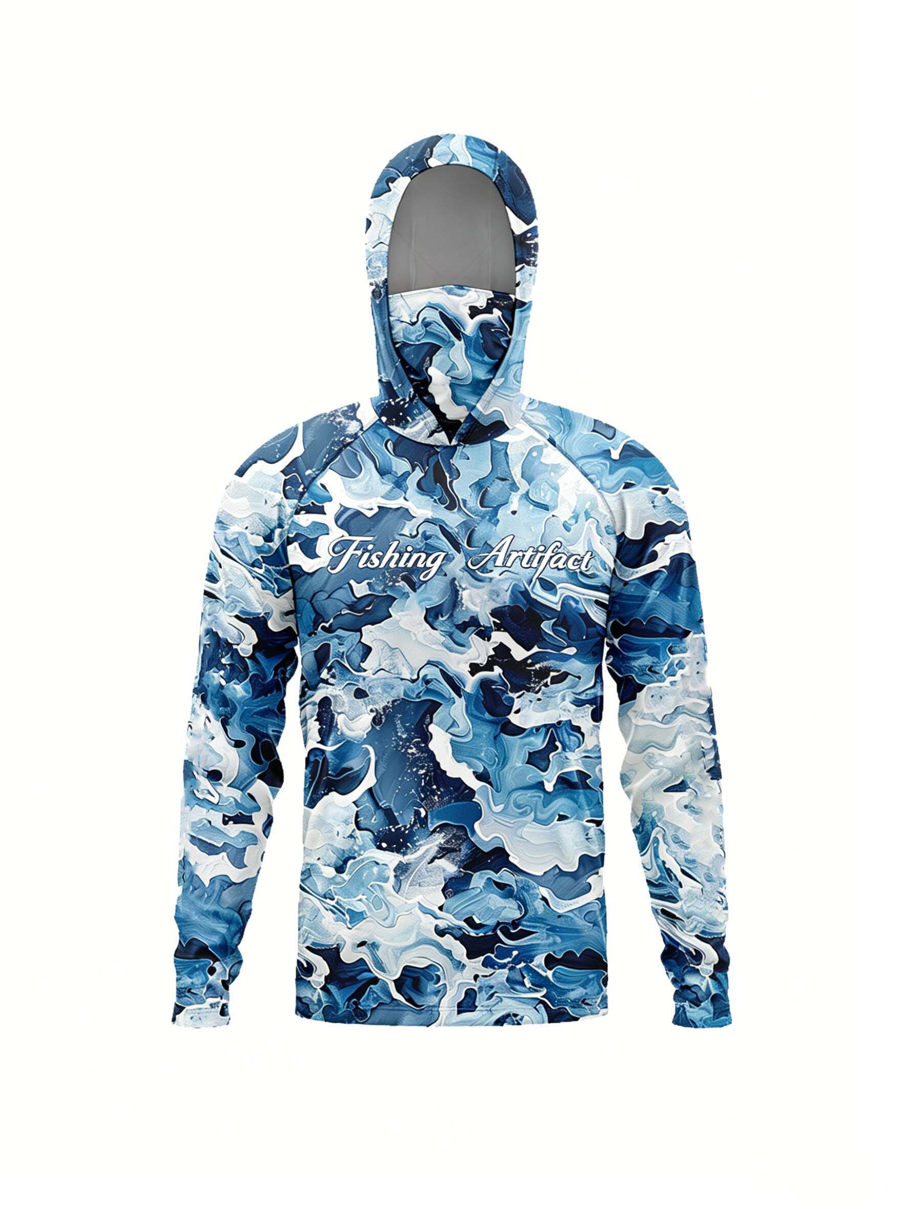 Heren zomer 3D-geprinte visser - Sports Mask Breathable recensie en prijs