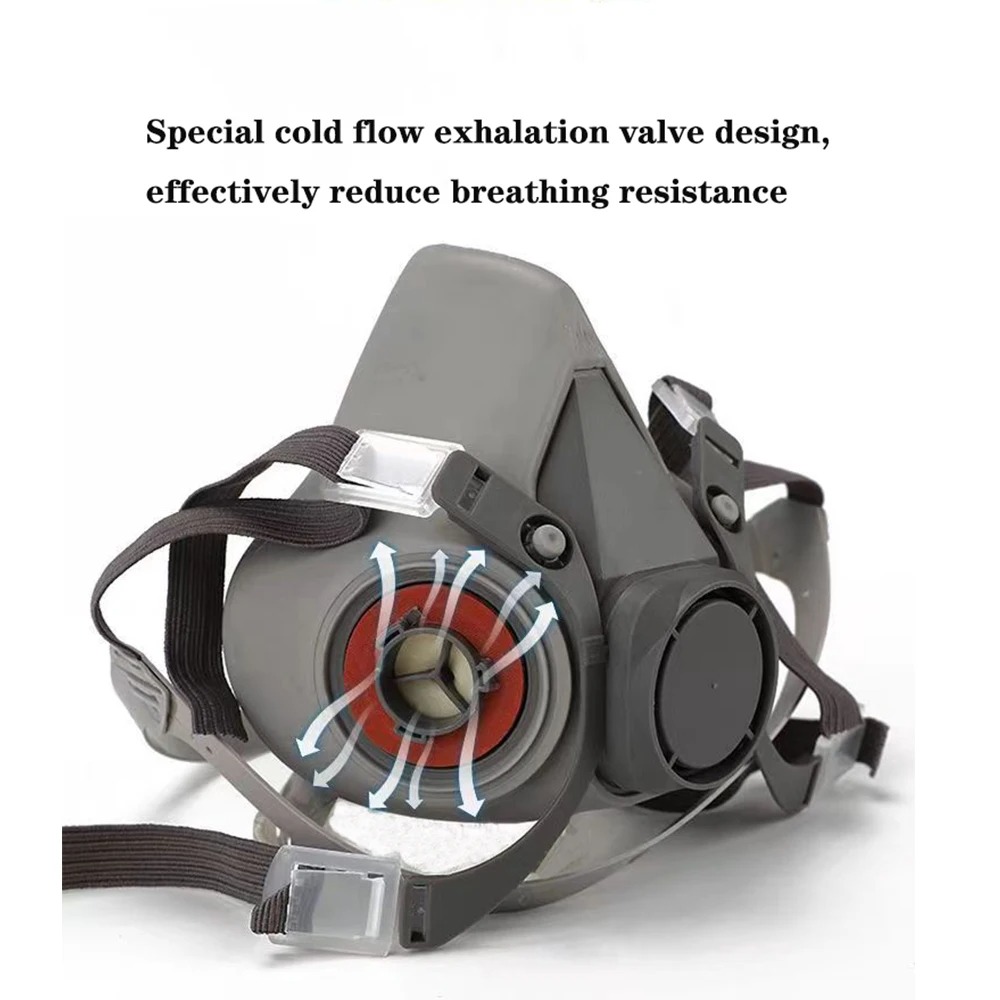 6200 Stofmasker Half Gezicht M - Respirator Half Face recensie en prijs