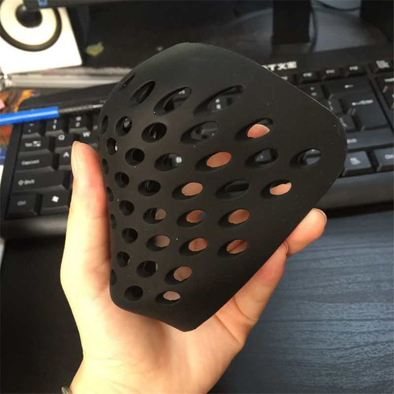 Zwart Rood Siliconen Masker Co - Silicone Mask Bracket recensie en prijs