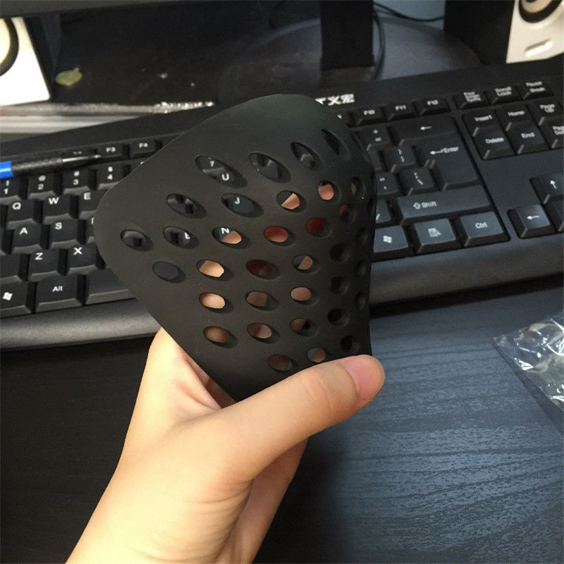 Zwart Rood Siliconen Masker Co - Silicone Mask Bracket recensie en prijs