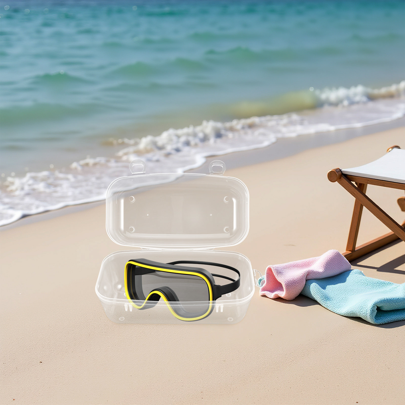 Stevige duikmaskerhoes, schokb - Mask Case Hard Shell recensie en prijs