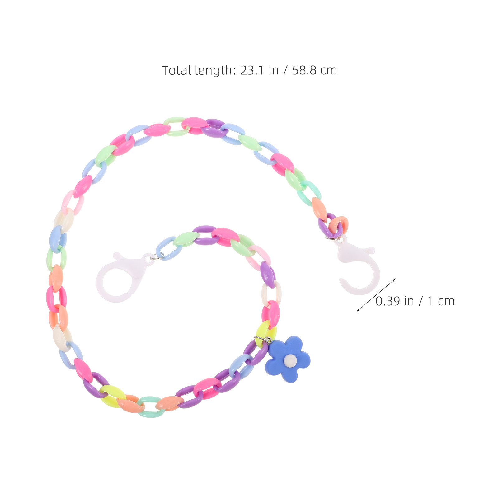 Kindermaskerketting, kleurrijk - Mask Chain Holder recensie en prijs