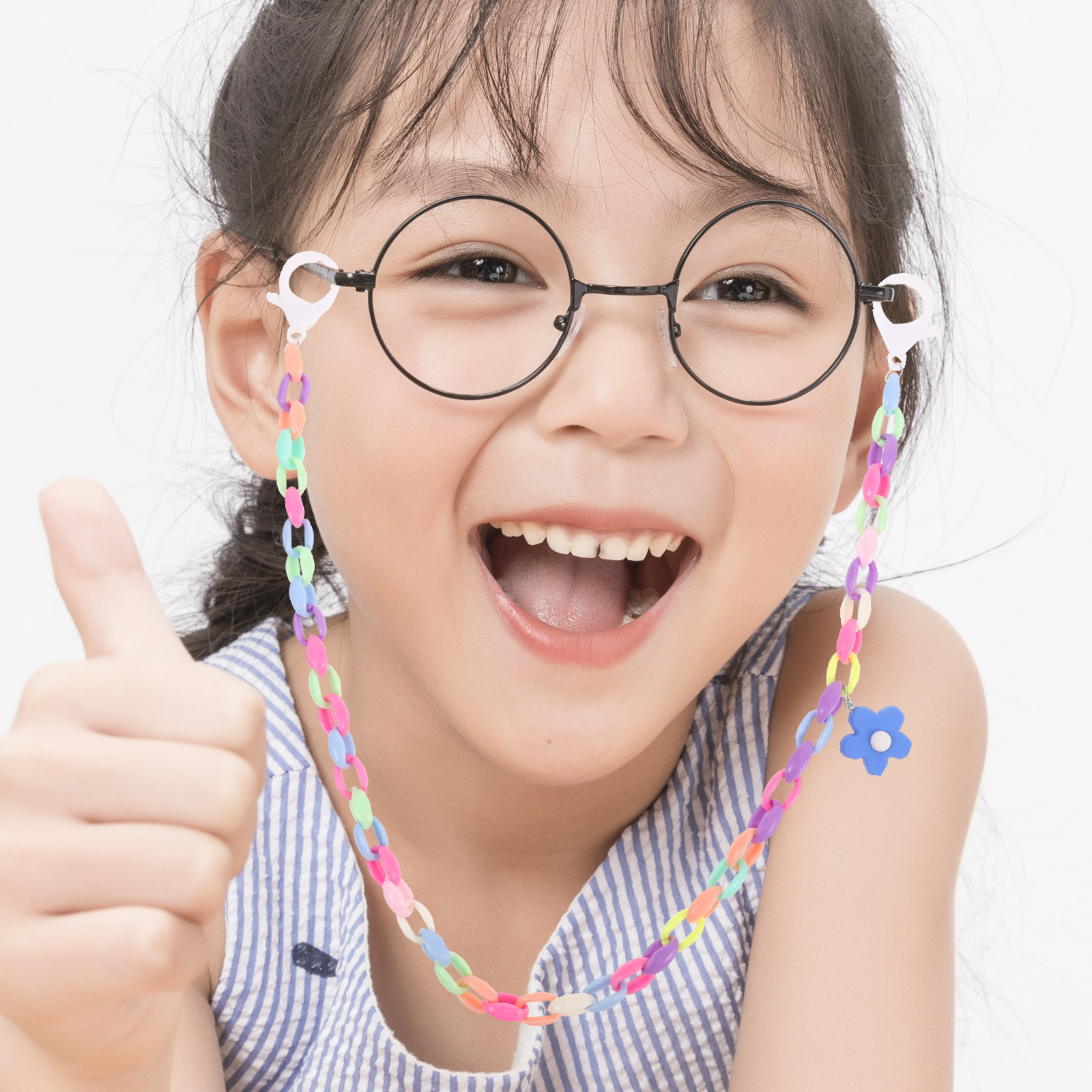 Kindermaskerketting, kleurrijk - Mask Chain Holder recensie en prijs