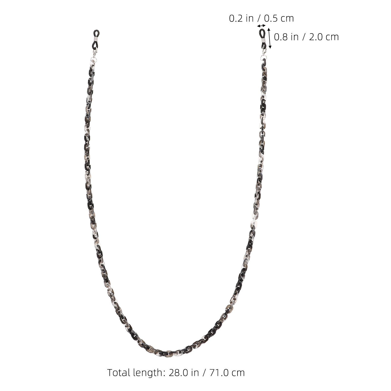 Acryl brillenketting, lichtgew - Mask Chain Holder recensie en prijs